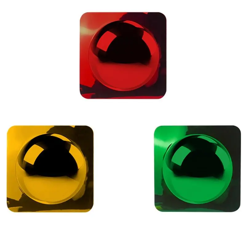 

2025 Trend 3 шт. сенсорное настенное зеркало с пузырьками, интерактивные акриловые зеркала для украшения стен для детей, классной комнаты или дома