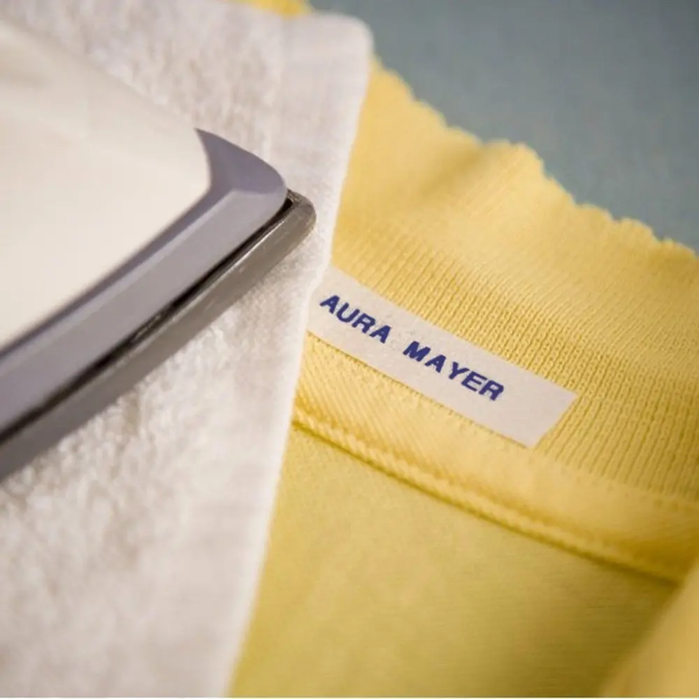 Fita de rotulagem de tecido para Brother, Label Maker Machine, Iron-on, compatível com TZ-FA231, FA3, AZe-FA3R, P-Touch, H110