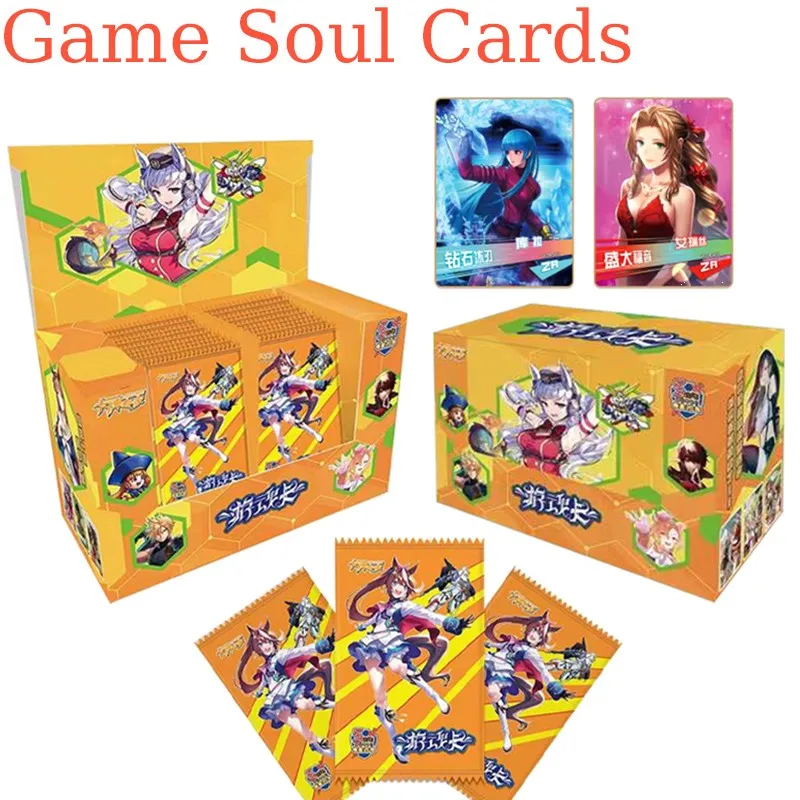 

New Game Soul Cards Goddess Story Anime Heroes Collection Child Kids Playing Board Tcg Game Cards Toys For Family Birthday Gift