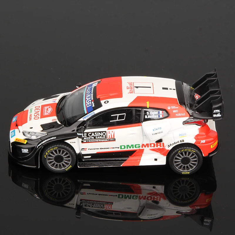 Bburago 1:43 تويوتا GR ياريس رالي 1 الهجين سبيكة سباق السيارات نموذج دييكاست لعبة سباق المركبات #5