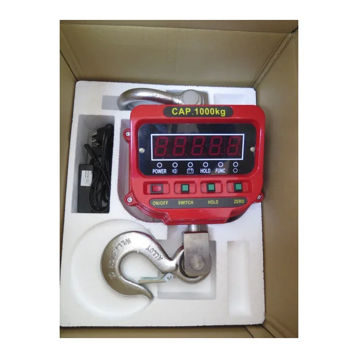 EX 1 Ton 2 Ton Safe Electronic Digital Industrial Hanging Explosion Proof Weighing Crane Scale