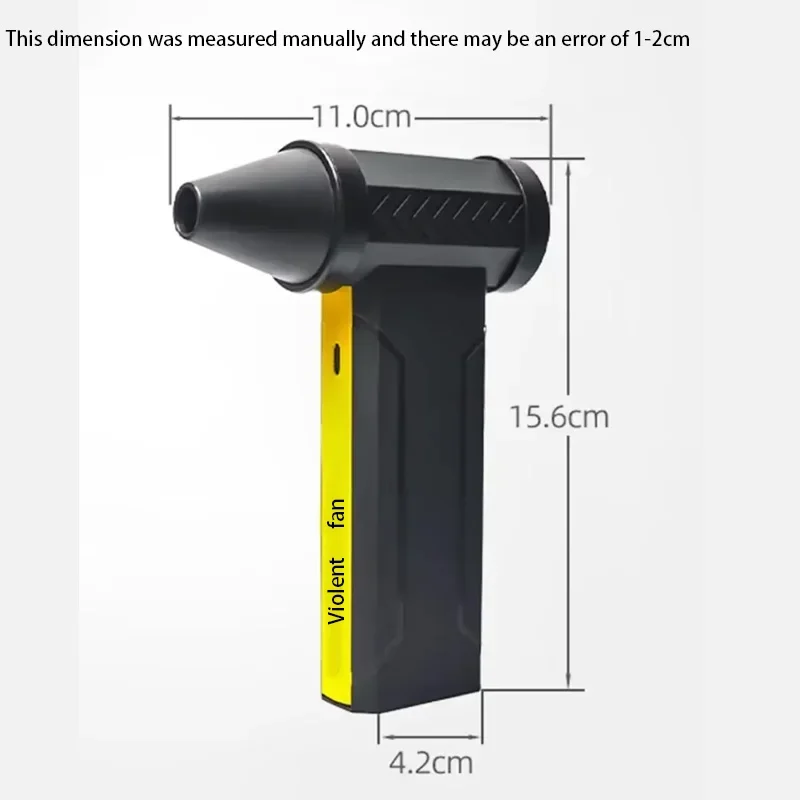 منفاخ هواء كهربائي 160000 دورة في الدقيقة منفاخ ثلج قوي عالي السرعة مروحة غبار صغيرة توربو مروحة نفاثة محمولة بدون فرش محرك مجفف سيارة