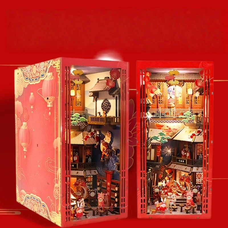 نموذج OUZEY Oriental Grand View، لغز الهندسة المعمارية الصينية ثلاثية الأبعاد، مجموعة أدوات تثبيت ثقافية للمراهقين #2