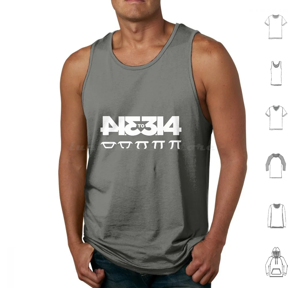 Camisetas sin mangas con estampado de Pi, de algodón, con motivos de álgebra, cálculo, matemáticas divertidas, humor Pi, humor geek, geometría, humor matemático.