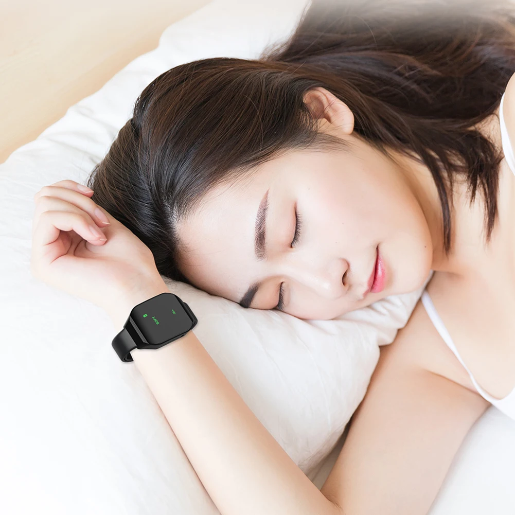 Electric EMS Sleep Aid Watch Type-C Charging Microcurrent Pulse Sleep Help Anti-anxiety Smart Sleep Aid Machine Therapy Supplies