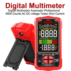 Digital Multimeter Automatic Professional 6000 Counts AC DC voltage Tester Ohm Current Ammeter With Bracket Multimeter Digital