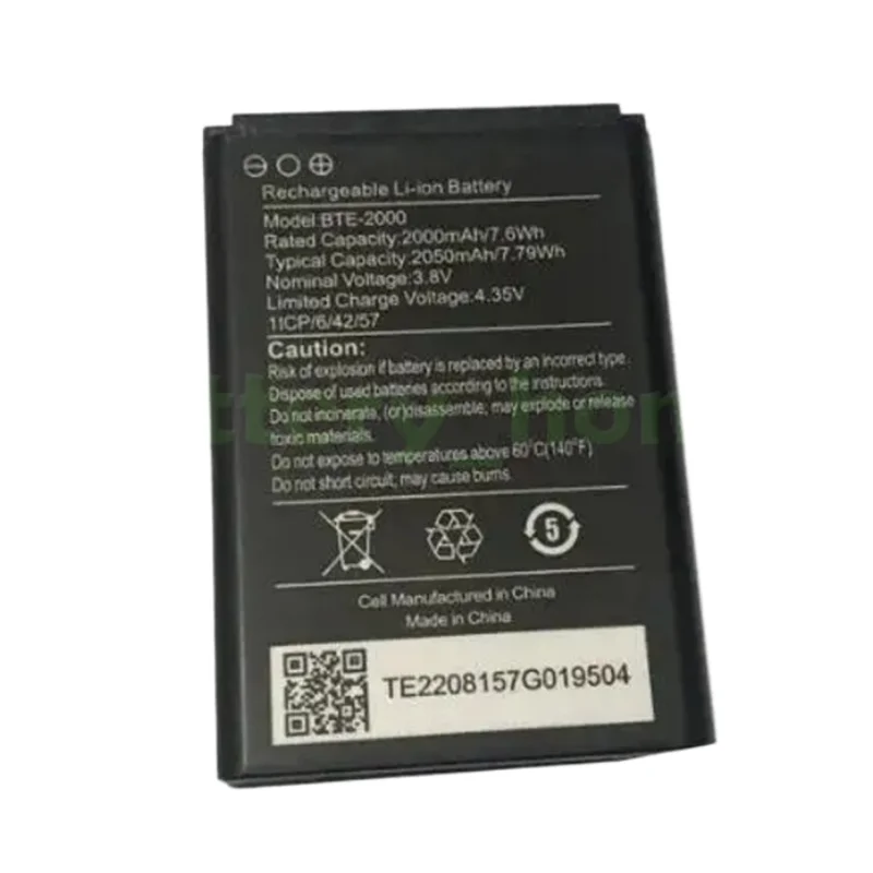 

New BTE-2000 battery for S22 clamshell smartphone T-Mobile + tool, high quality -