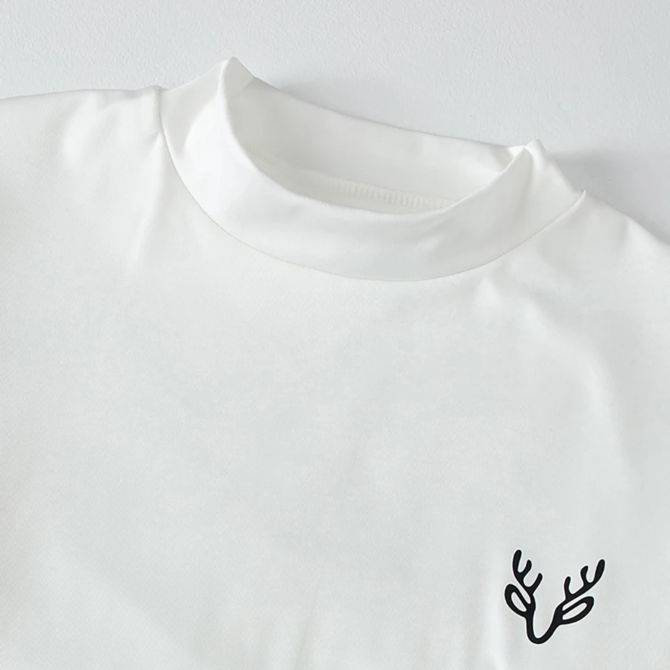 3/1 Stück Herren Herbst- und Winter-T-Shirt in Uni-Farbe mit halbhohem Kragen, lässig, einfach, warm, langärmelig, für junge Männer, Übergröße, Basic-Oberteil – Detail 19