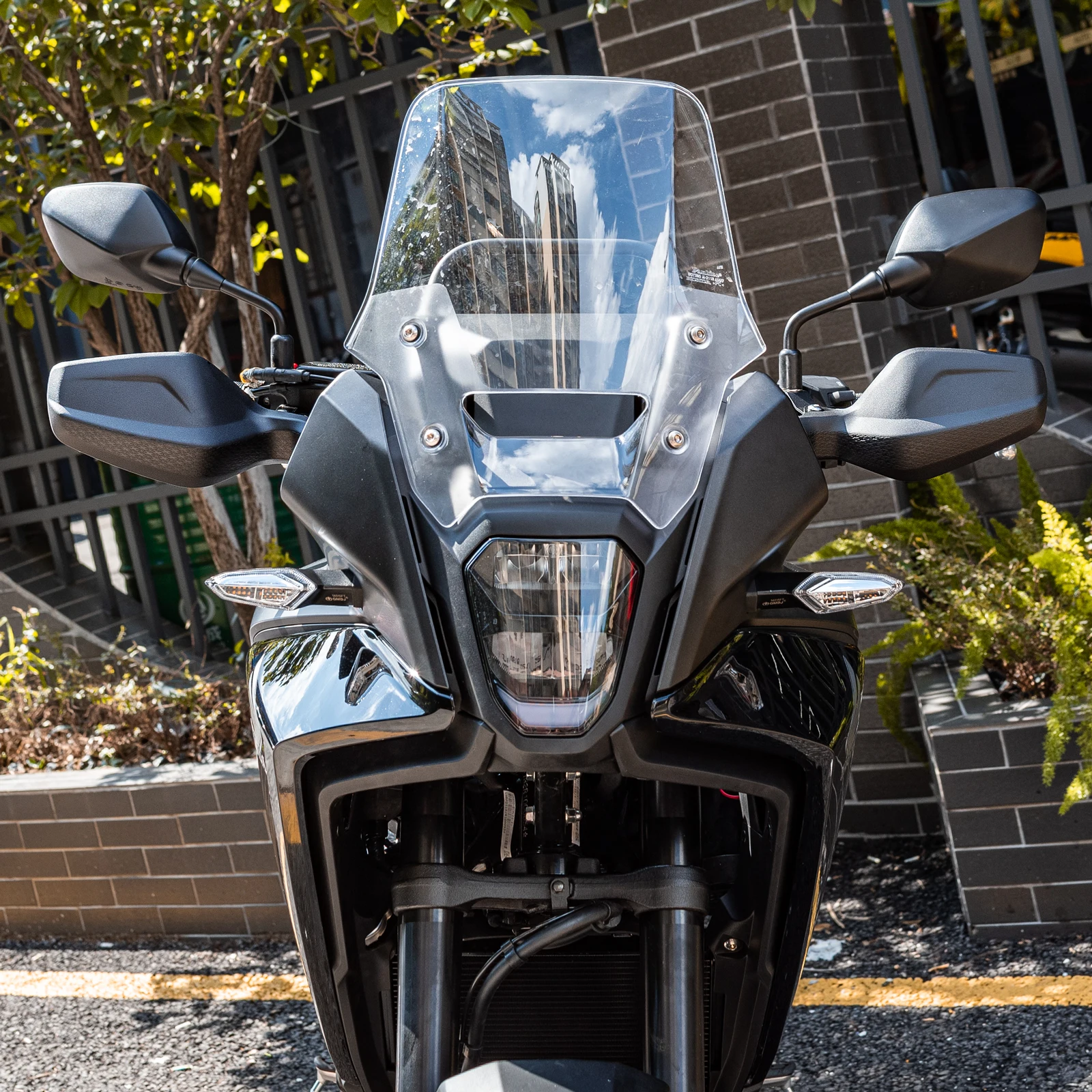 WOLFLINE For Honda CB500X 2022-2024 NX400 2024-2026 Hand Guard Cover Handlebar Handle Shield Protector Handguard