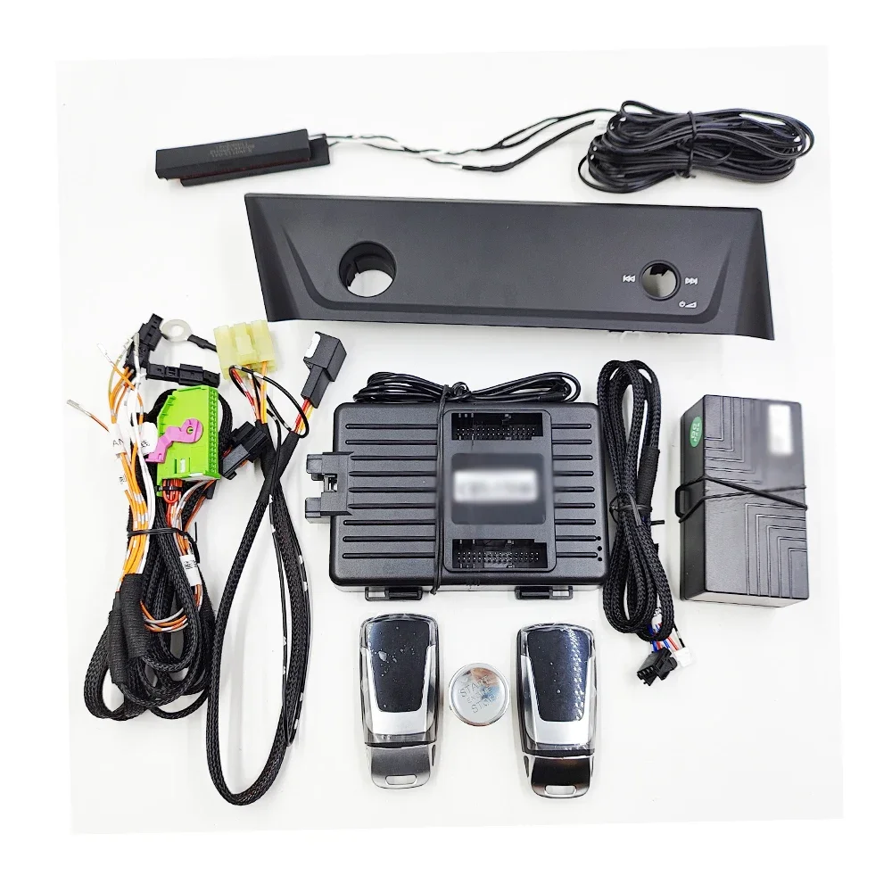 

For New Audi Q3 2020-2022 Car Add Push Button Start Stop System And Engine Remote Key Starter Control Keyless Entry Car Part