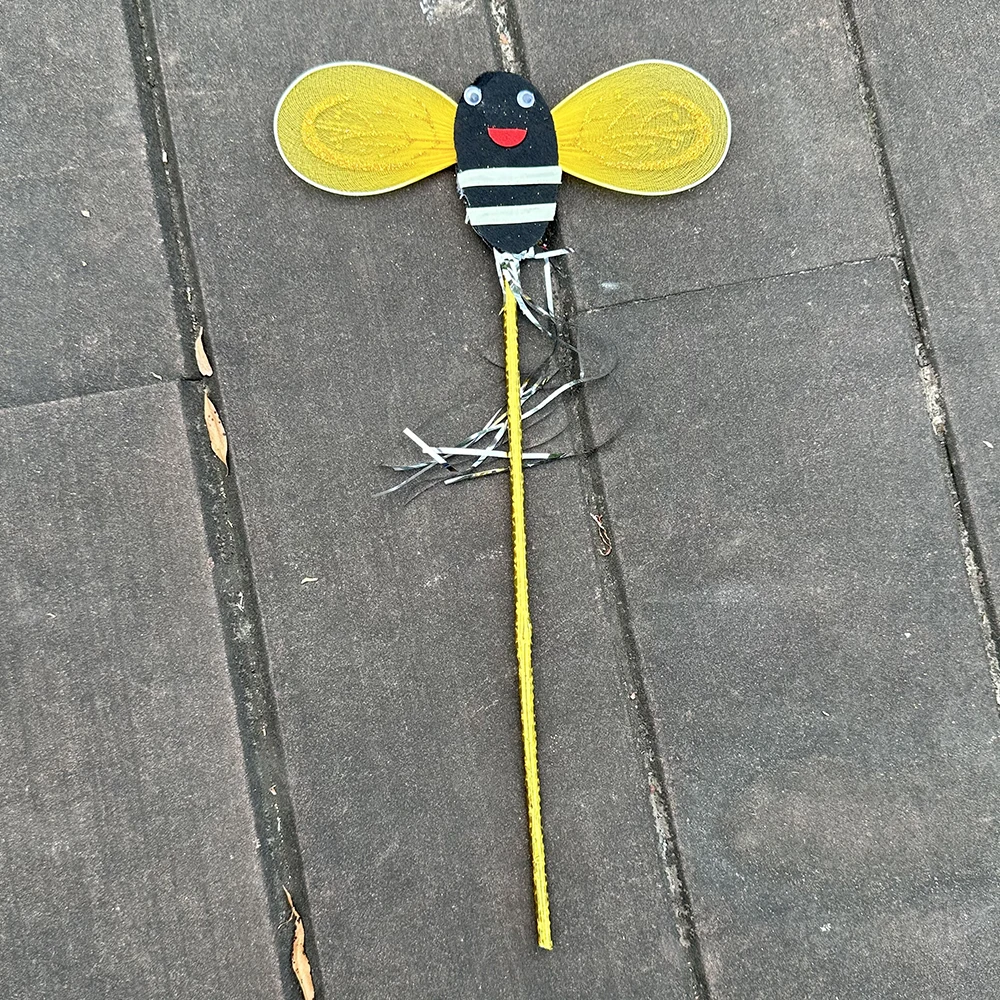 Kawii Bee تأثيري حلي اكسسوارات أنيمي الأصفر الجنية Headbands أجنحة العصا نحل العسل هالوين حفلة عيد ميلاد الدعائم هدايا عيد الميلاد #5