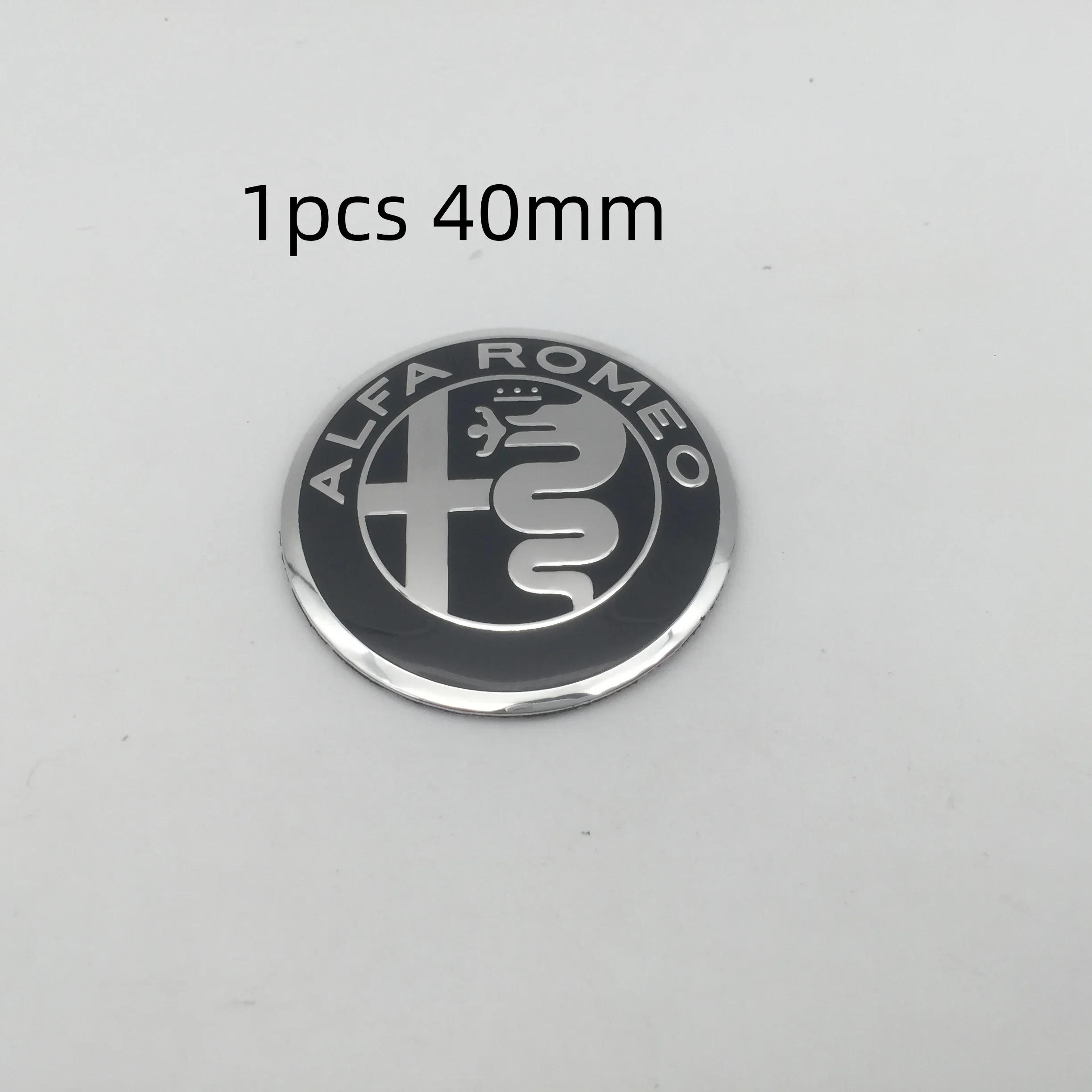 

Car Sticker For Alfa Romeo 159 147 1-7pcs ForAlfa Romeo Car Emblem Wheel Cover Caps Front Hood Badge Rear Trunk Steering Sticker