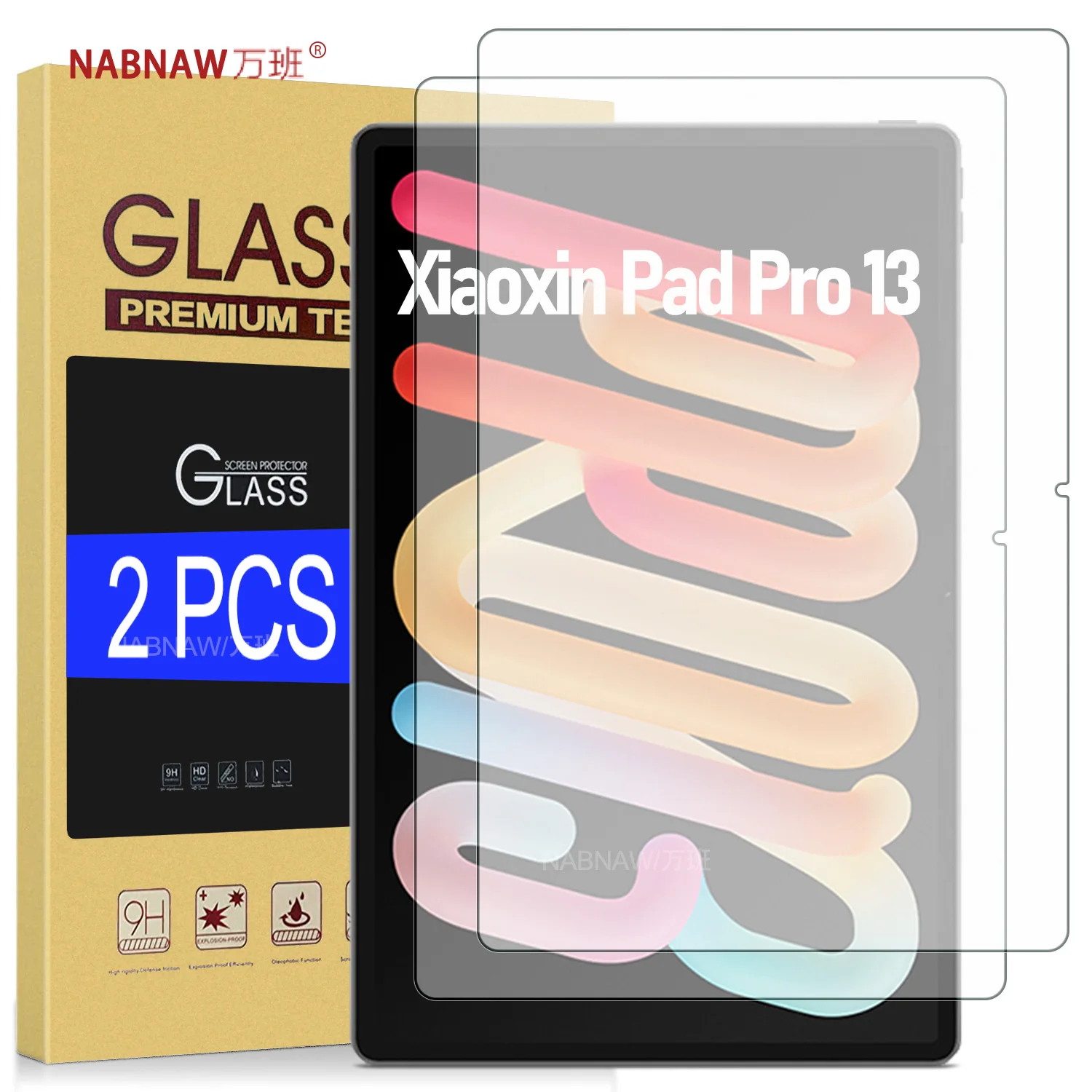 On Lenovo Xiaoxin Pad Pro 13 HD Tempered Glass Screen Protector For Lenovo AI XiaoxinPad Pro 13