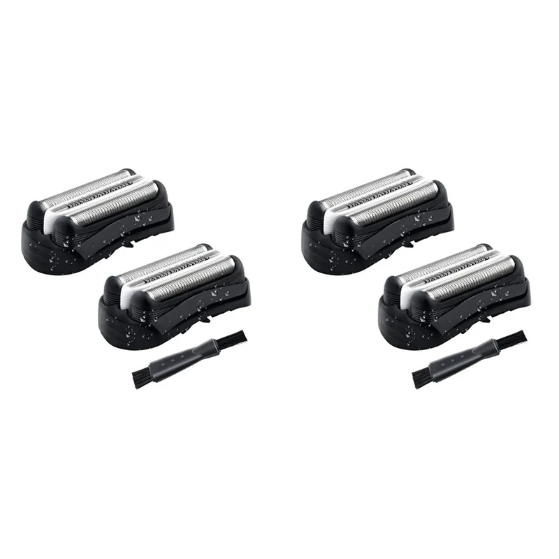 

A84G-4Pcs Замена бритвенной головки 32B для Braun 32B Series 3 301S 310S 320S 330S 340S 360S 380S 3000S 3020S 3040S 3080S