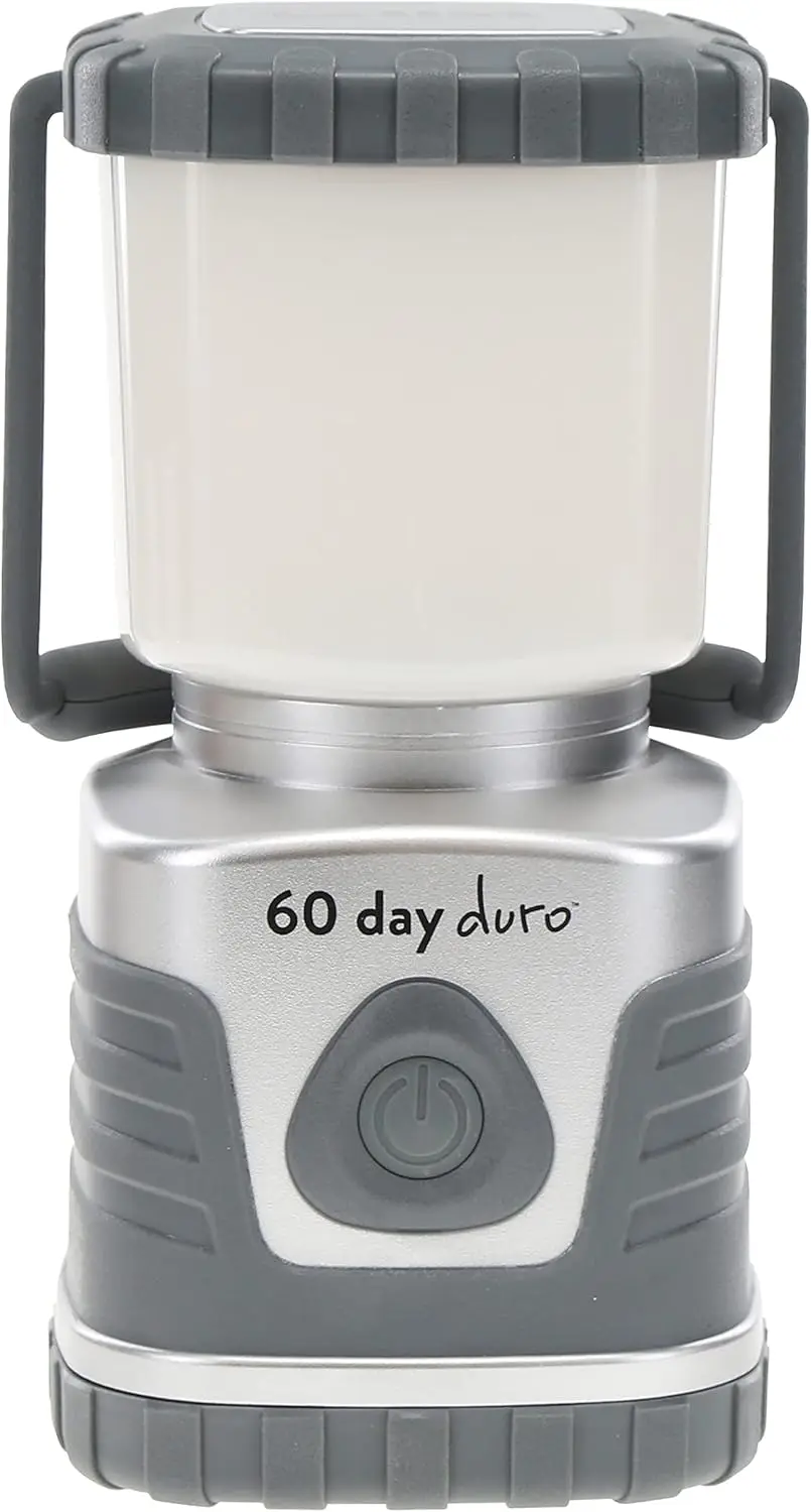 

60-Day Duro LED Portable Lantern, 1200 Lumen with Lifetime Bulbs & Hook for Camping, Hiking, Emergency Survival