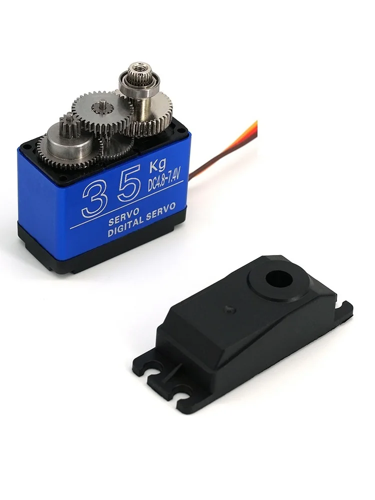 HEIßER High-Torque Wasserdichte Servo 20 KG 25 KG 30 KG 35 KG 180 270 Grad Digitale Kupfer Getriebe/stahl Getriebe Servo, Für Roboter Arm DIY