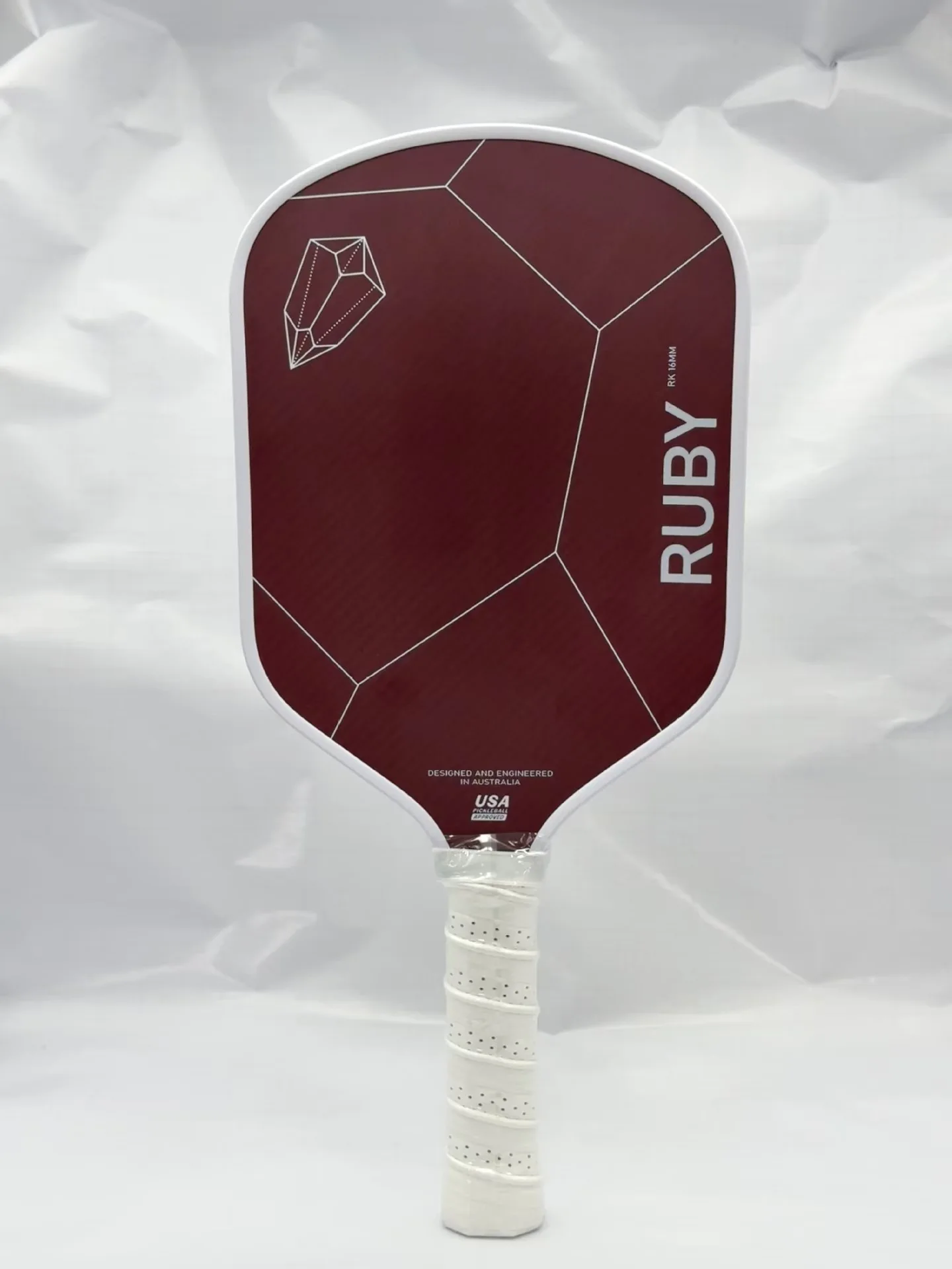 USAPA Approved Ruby Red Kevlar RK 16mm Core Thermoforming Pickleball Paddle Racket/