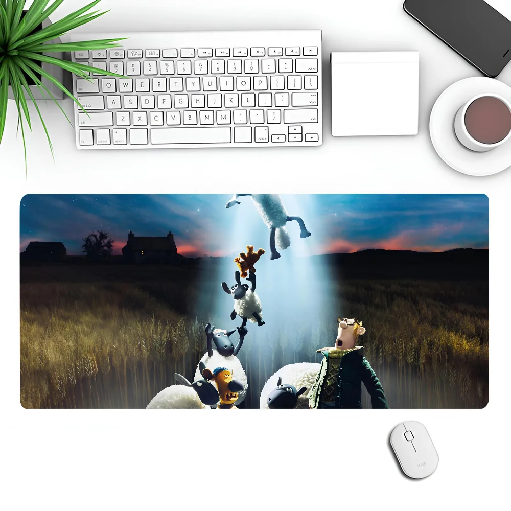 

1pc Hot Movie Shaun The Sheep TV Non-slip Mouse Pad Suitable For Office Computers Laptops E-sports Game Desk Mats XXL Keyboard