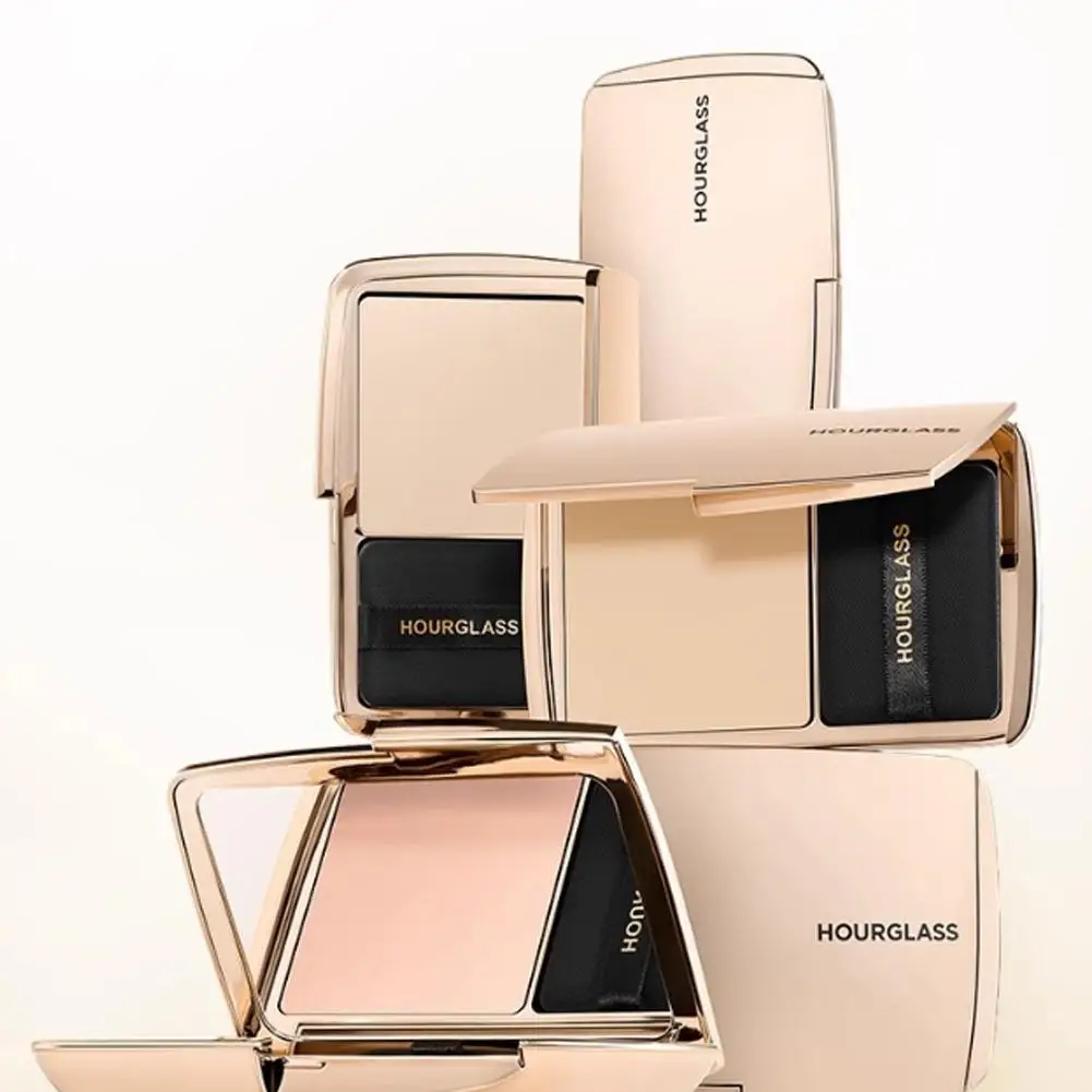 แป้งฝุ่นอัดแข็งเนื้อละเอียด 10.5 กรัม ยี่ห้อแท้ Hourglass Vanish Airbrush ควบคุมความมัน ติดทนนาน เนื้อบางเบา โปร่งแสง สำหรับเซ็ตเมคอัพ