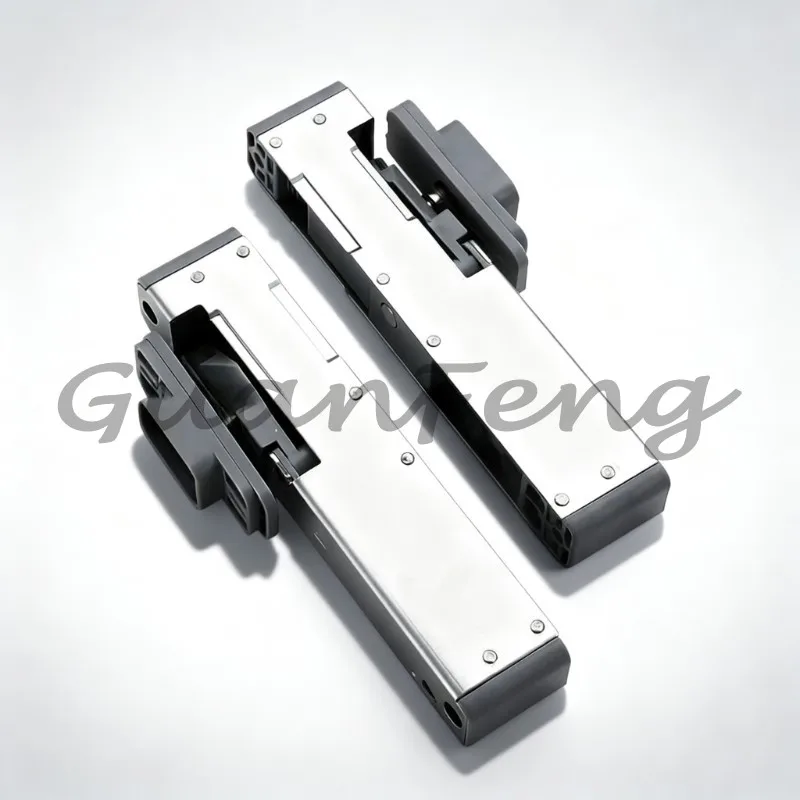 Invisible Door Hydraulic  Damping Buffer, Hidden Household  Closing Silent Concealed Door Closer, Anti-clamping