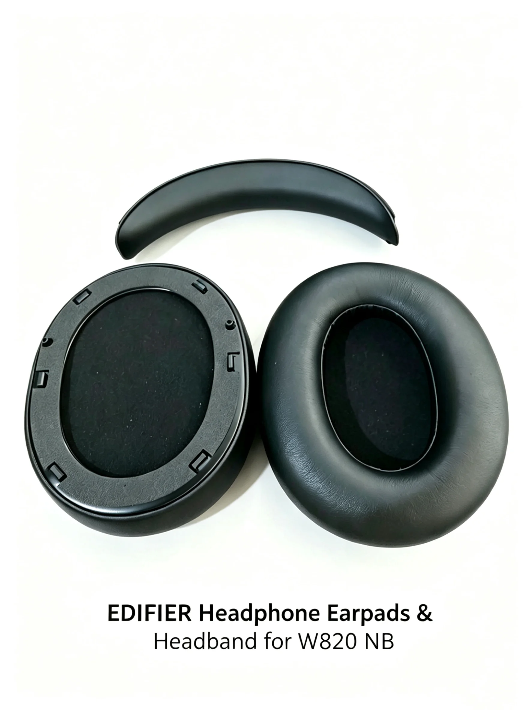 1Pair Headphone Earpads Ear Pads For Edifier W820NB Earpads Cushion Cover Replacement Earmuff Repair Parts