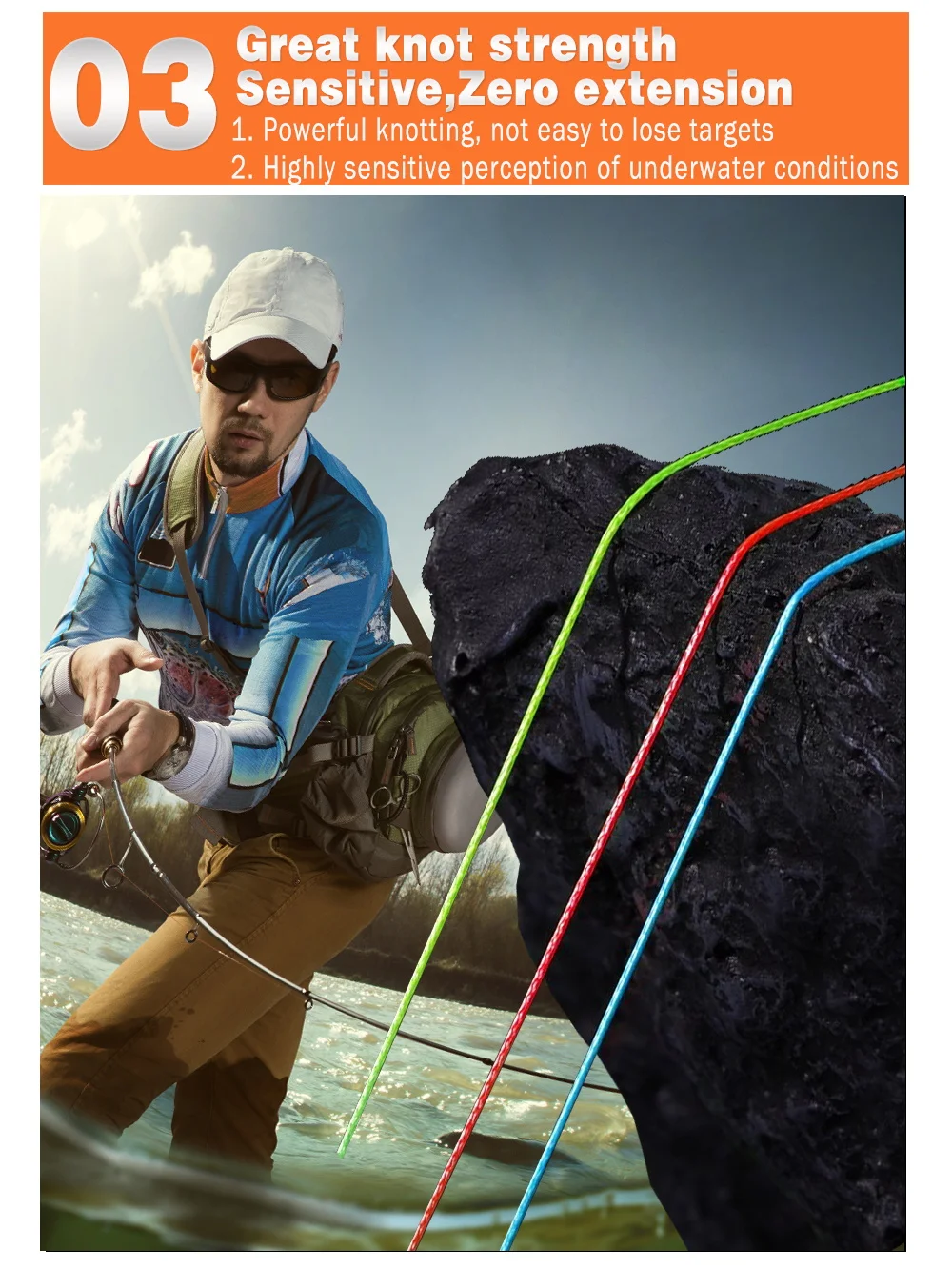 Braided Fishing Line 8 Strand 100M 300M 500M 1000M Spinning PE Multifilamento Japa Carp Fly Sea Saltwater Weave Extreme Pesca 썸네일 4