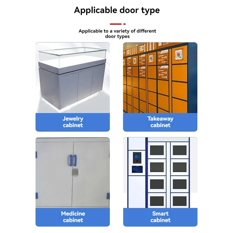 DC12V Electric Bolt Locks Access Control Electric Lock Mini Electric Lock Electronic Door Lock Status Normally