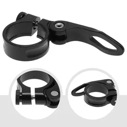 1pc MTB Bike Seatpost Clamp Road Mountain Bicycle 31.8mm 34.9mm Seat Tube Clip Bike Quick Release QR Seat Post Clamp Adjustable