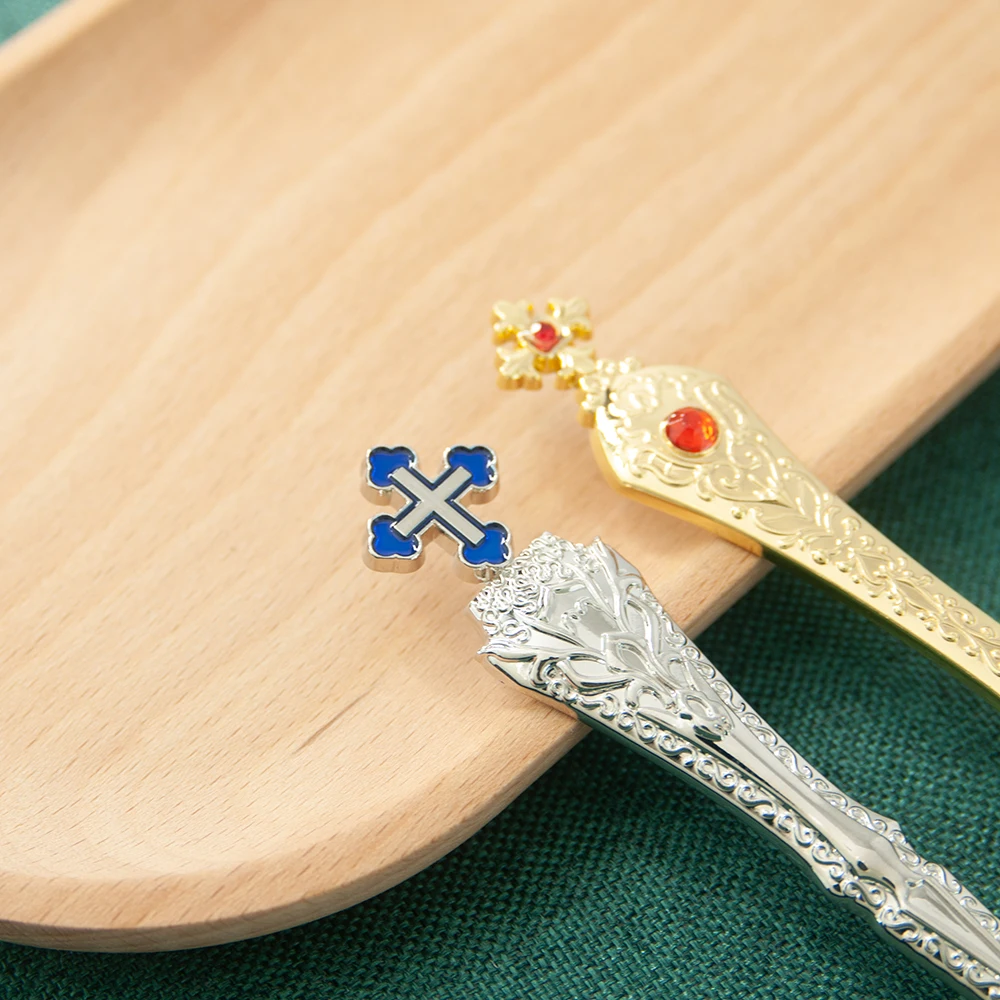 HT Orthodox Church Product Supplier Hoy Water Spoon Religious Ritual Accessories Sacrament Chalice Лжица \