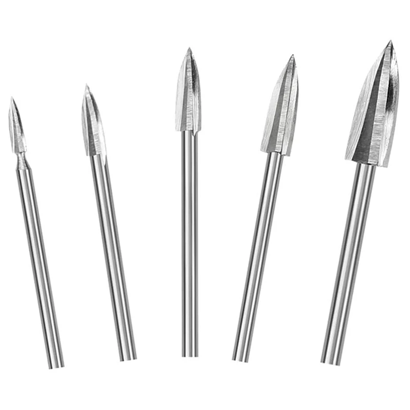 Il Set di punte da trapano per intaglio in acciaio con punta da trapano per intaglio del legno da 10 pezzi viene utilizzato per intagliare la punta da trapano in metallo duro per la lavorazione del legno