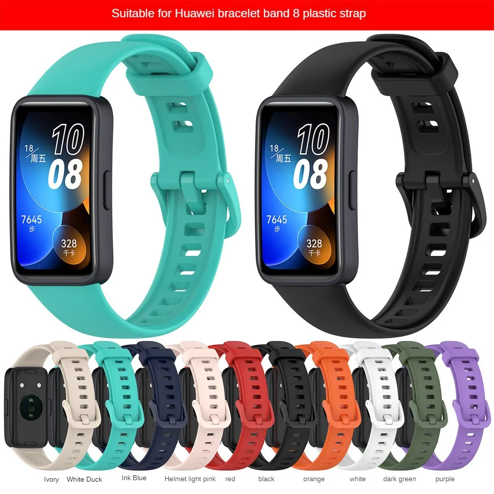 Gel Strap Stylish Durable Highly Functional Must-have Versatile Trendy Adjustable Strap Smartwatch Band 8 Comfortable