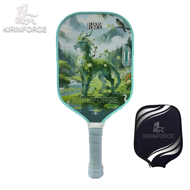 KIRINFORCE T700 Carbon Pickleball Paddle 16mm Foam Core Ergo