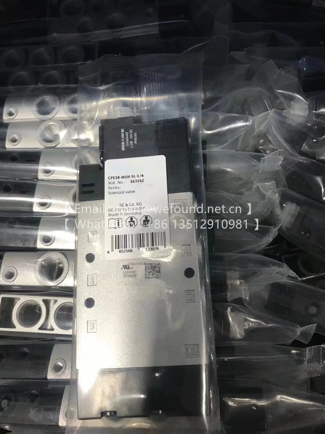 163142  Solenoid valve  CPE18-M1H-5L-1/4