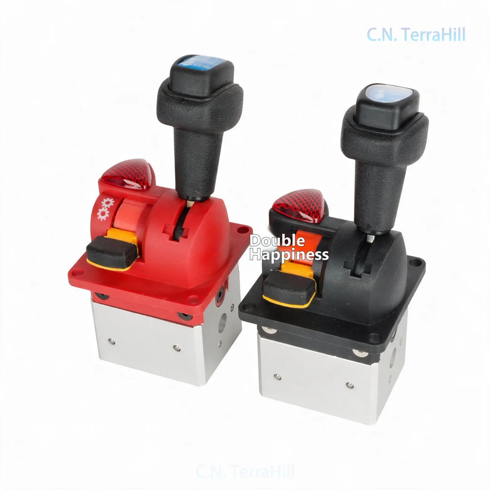 5-Way Square Manual Hydraulic Control Valve BH45-12 Proportional Valve with Indicator Light for Dump Truck Lift Control