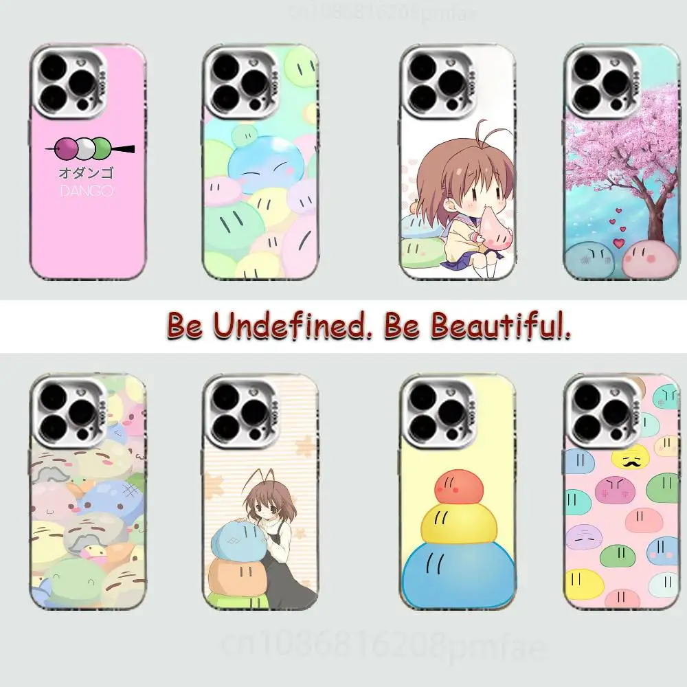 

Dango Daikazoku Hard Phone Case for IPhone 17 16 15 14 13 12 11 Pro Max Plus16E X XR XS Max shockproof Full Cover