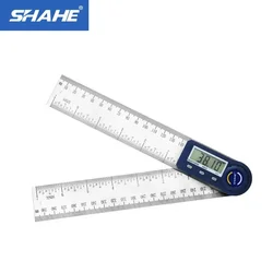 Shahe 200mm Elektronische Winkelmesser Edelstahl Digitale Winkel Lineal Neigungsmesser Winkel Finder Digitale Winkel Gauge