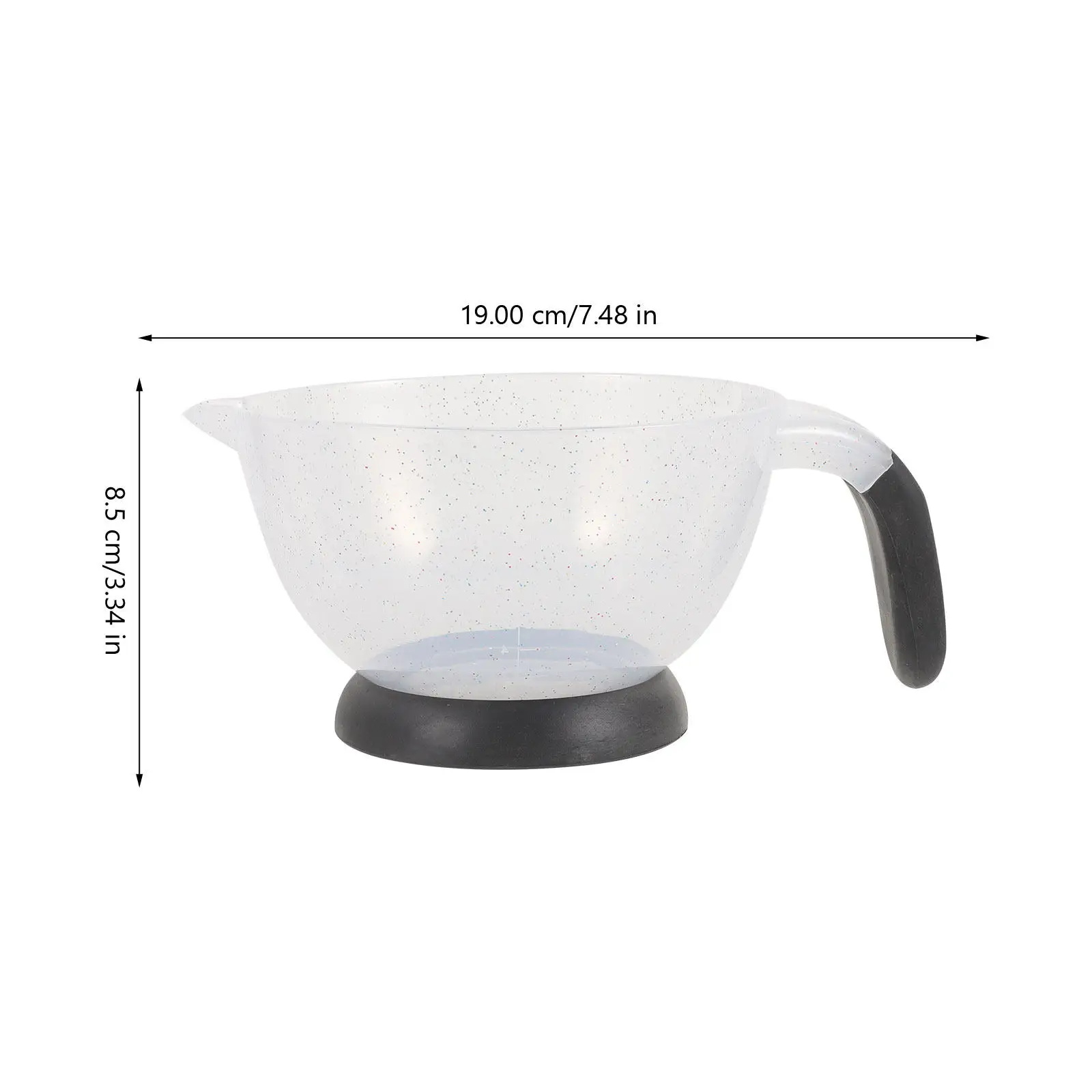 Hair Dye Mixing Bowl Stable Plastic Silicone Non Slip Hair Color Mixing Bowl for Salon Personal Use Dye Holder