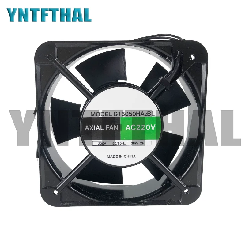

Hot Selling G15050HA2BL 220V 38W 15050 150*150*50mm Industrial Cooling Fan