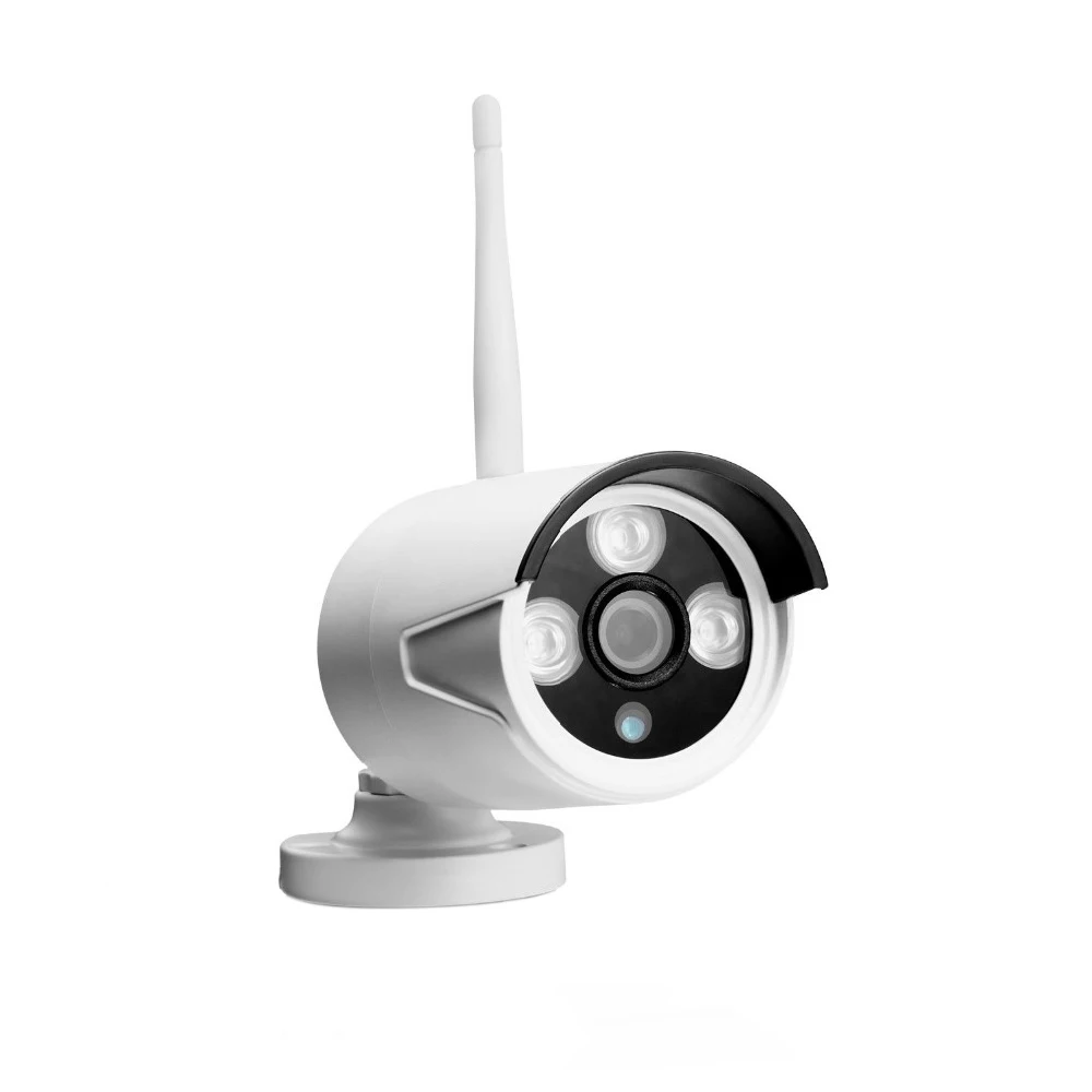مجموعة كاملة من نظام أمان كاميرا IP Cctv لاسلكي خارجي 8 قنوات مع #1