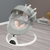 Electric Baby Cot With Bluetooth Rocking Chair With Remote Control Intelligent Dynamic Sensing System