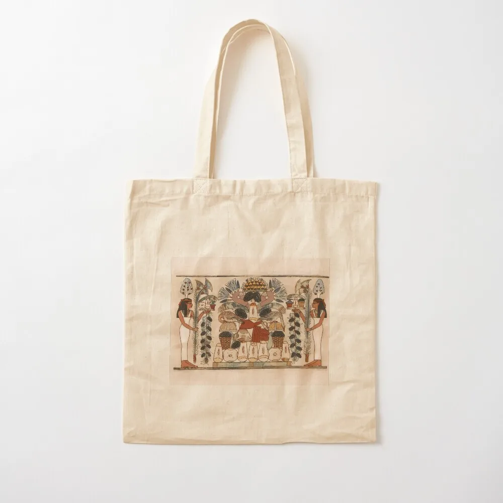 طاولة تقديم مع اثنين من آلهة شجرة حمل حقيبة المرأة حقيبة أكياس قابلة لإعادة الاستخدام حمل حقيبة الرجال قماش حمل الحقائب