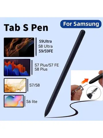For Samsung S Pen for Samsung Galaxy Tablet S8 S7 FE S6 Lite S7+ S8+ S9 S9FE Tablet Pen Stylus  Touch Pen Without Bluetooth