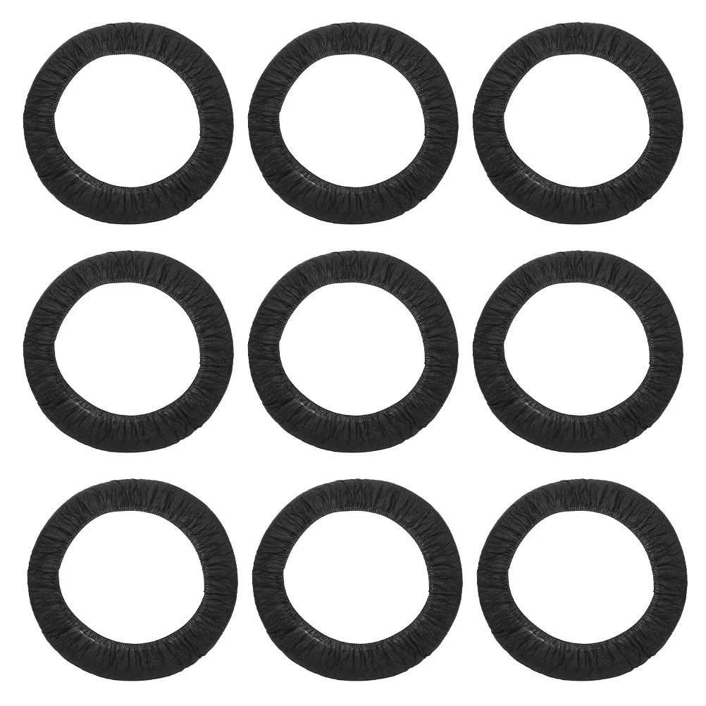 

100Pcs Nonwoven Steering Wheel Covers Oil Resistant Elastic Car Grooming Repair Shop Universal Vehicle Protection