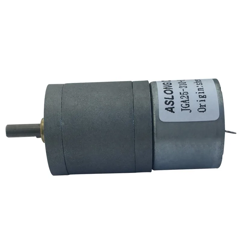 JGA25-310 Miniature DC Gear Motors Geared Motors 6V 12V 7RPM-1818RPM