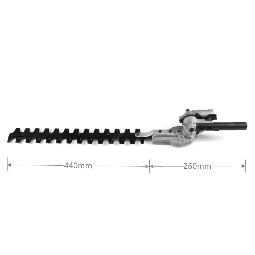 Heggenschaar hoofd 26mm/28mm 7/9 Spline 5.3mm Vierkante Hoge Paal Bosmaaier Harvester maaier Voor Tuingereedschap Onderdelen