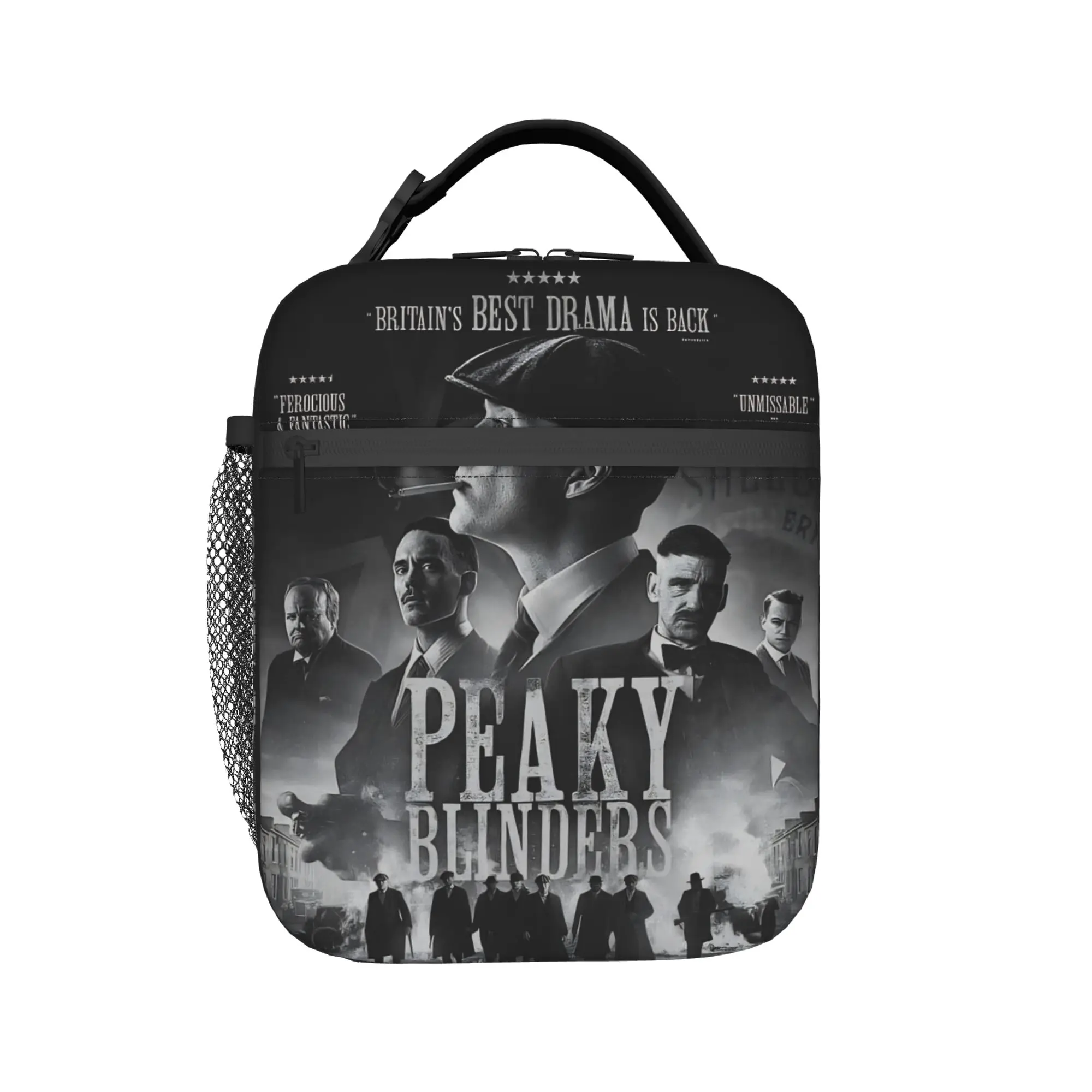 Insulated Lunch Boxes Tommy Shelby Peakys Blinders Merch  Food Box New Arrival Cooler Thermal Bento Box For School