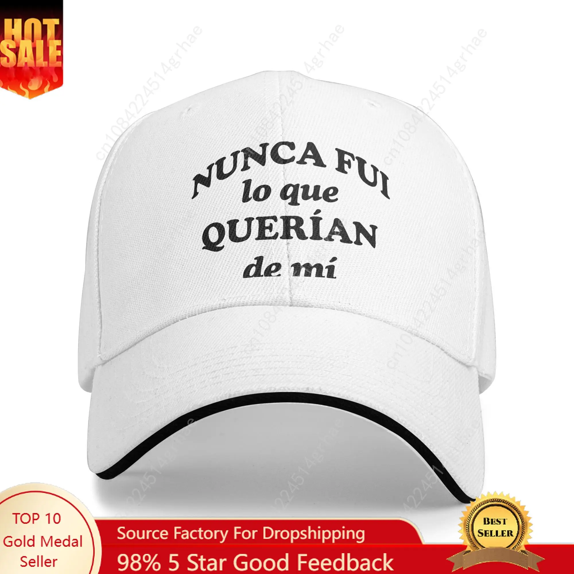 

Summer Casual Baseball Cap Singer Lali Esposito Running Hippie Hip Hop Hats For Women Men Sunscreen Estadio Velez Baseball Caps