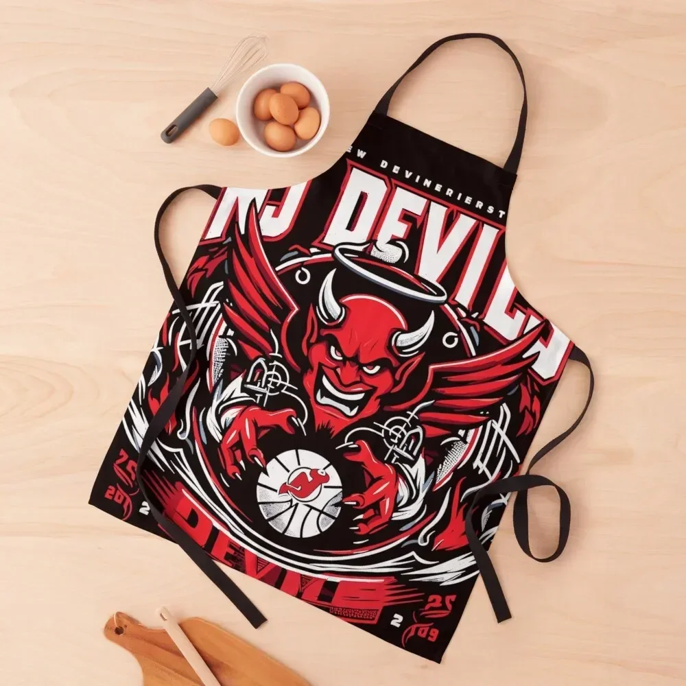 Nj devil Apron kitchen jacket woman household woman For Man Haircut Apron