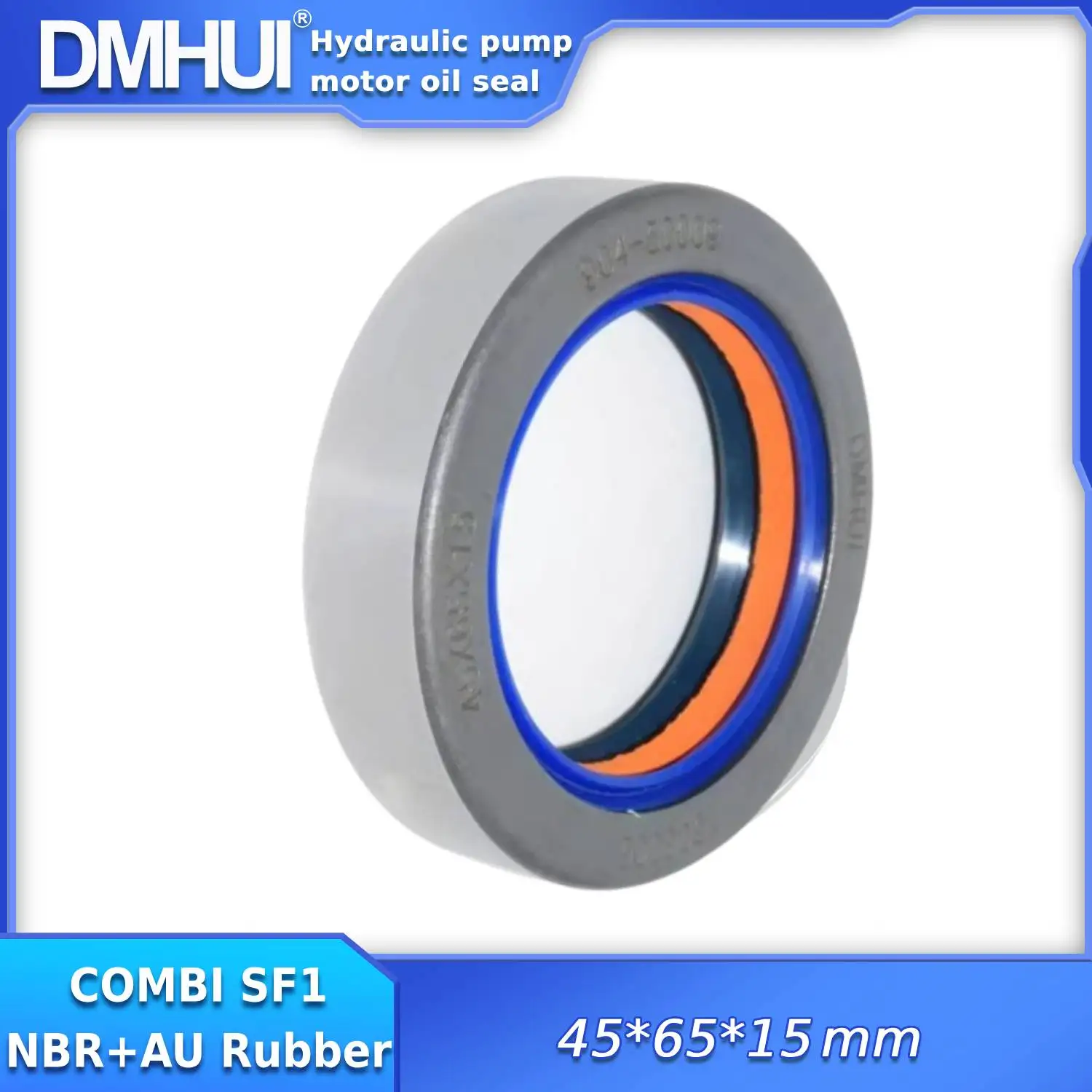 DMHUI Composite type JCB Agricultural Tractor oil seal 45x65x15mm COMBI SF1 type for Corteco 12001894B ISO9001:2008