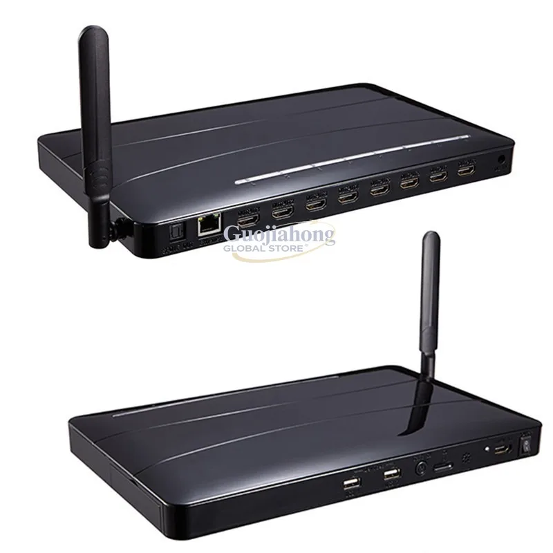 

4K high definition code flow meter 8-way Media Player distributor 1 in 8 out, TV store